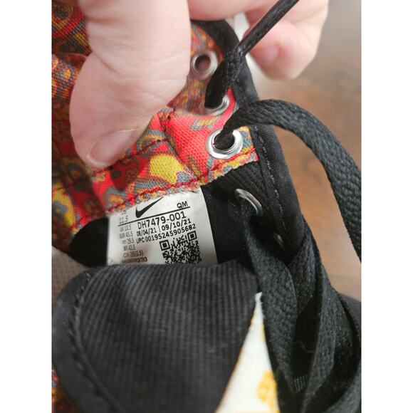 Nike Blazer Court Mid Premium SB Black Sneakers Men’s US Size 11.5 - Picture 8 of 9